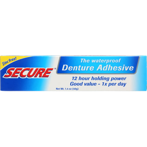Waterproof Denture Adhesive