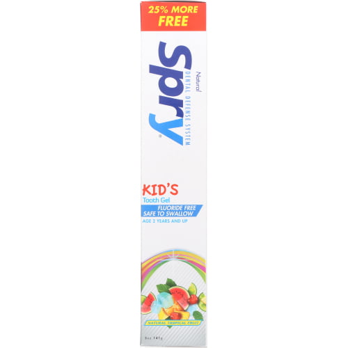 Tropical Fruit Kid's Xylitol Tooth Gel