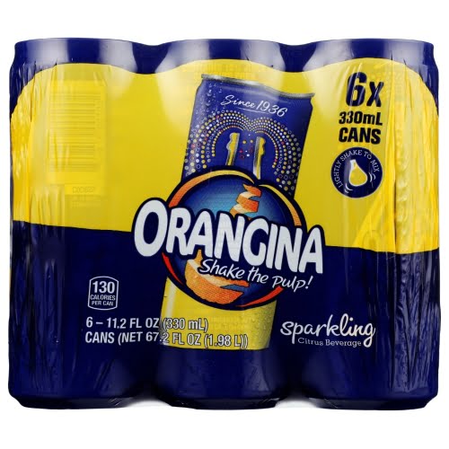 Orangina 11.2Fo 6Pk Cans