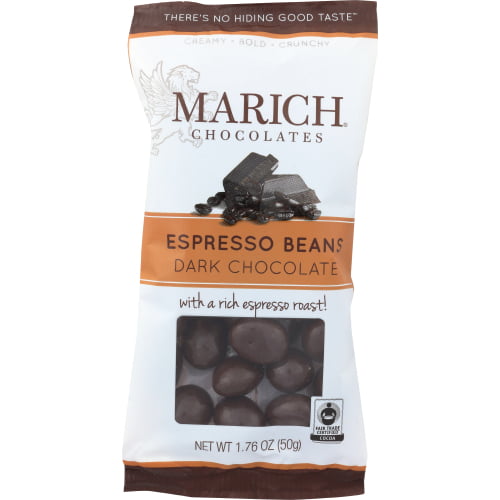Dark Chocolate Espresso Beans Single Serve
