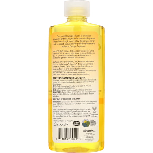 Concentrate Cleaner & Degreaser Valencia Orange