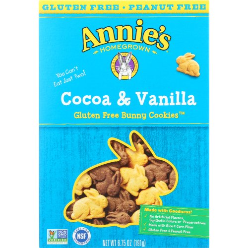 Bunny Cookies Gluten Free Cocoa and Vanilla