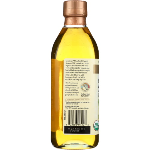 Organic Sesame Oil Unrefined