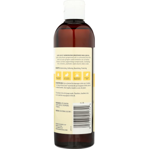 Natural Skin Care Oil Harmonizing Grapeseed