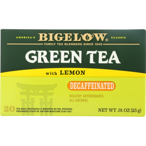 Green Tea with Lemon Decaf 20 Bags
