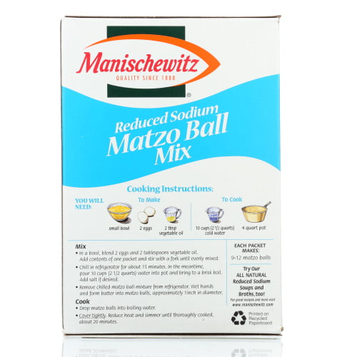 Matzo Ball Mix Reduced Sodium