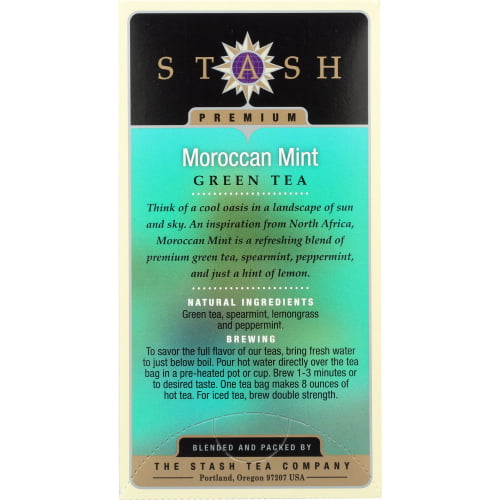Green Tea Moroccan Mint 20 Tea Bags