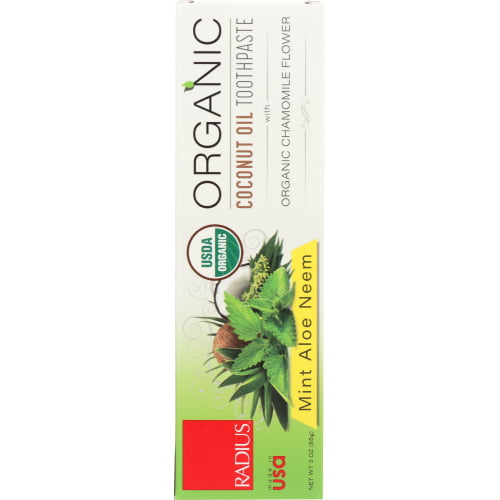 Toothpaste Mint Aloe Neem Organic