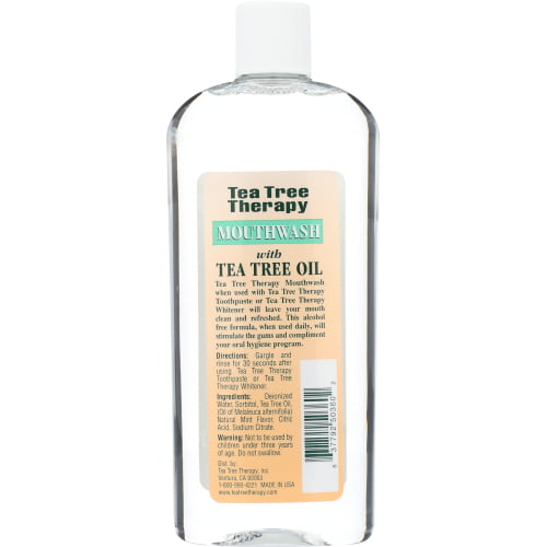 Mouthwash with Tea Tree Oil
