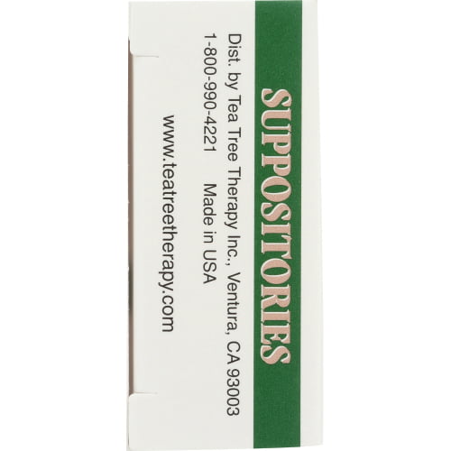 Suppositories with Tea Tree Oil for Vaginal Hygiene