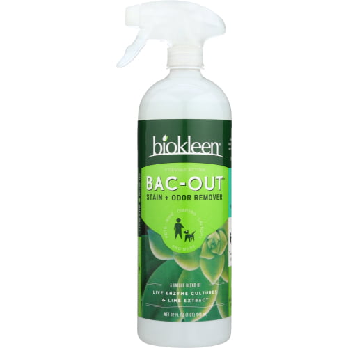 Bac Out Stain And Odor Eliminator With Foaming Sprayer