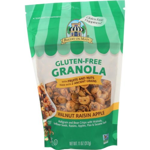 Gluten Free Granola Apple Raisin Walnut