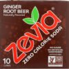 Soda Ginger Root Beer 10 pk