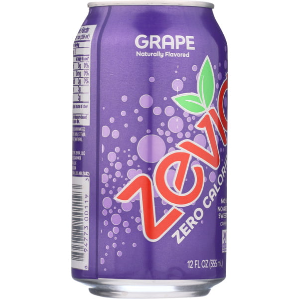 All Natural Zero Calorie Soda Grape 6-12 fl oz