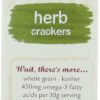 Organic Crackers Herb