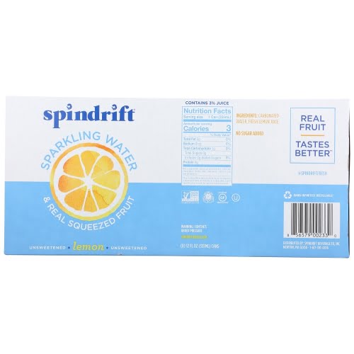 Lemon Sparkling Water 8 Pack
