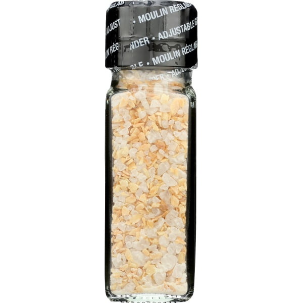 Organic Garlic Salt Grinder