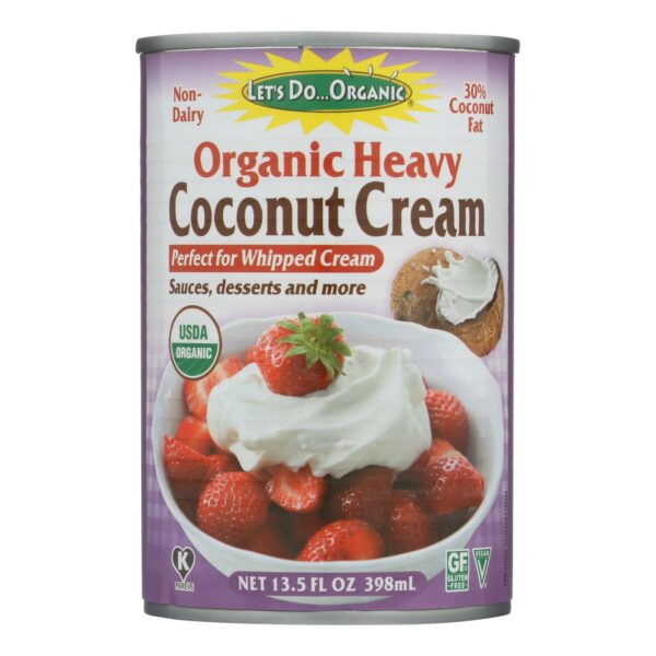 Organic Heavy Coconut Cream 30% Coconut Fat