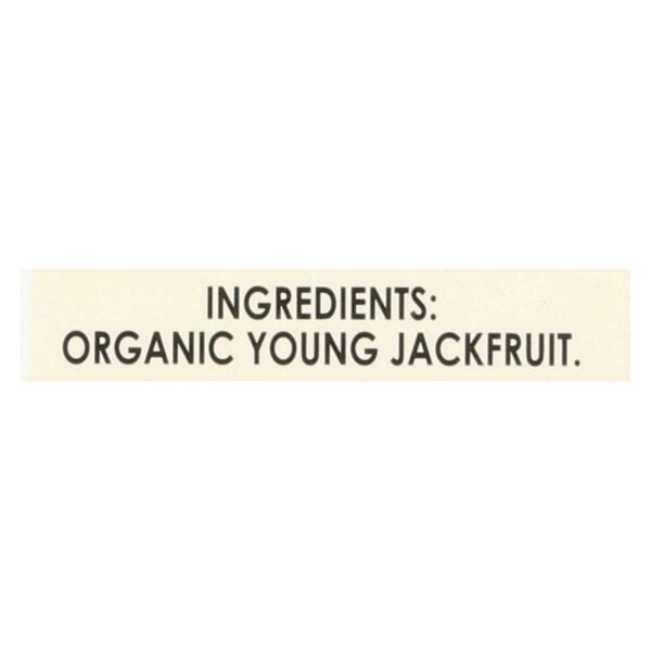 Organic Young Jackfruit Unseasoned Shredded