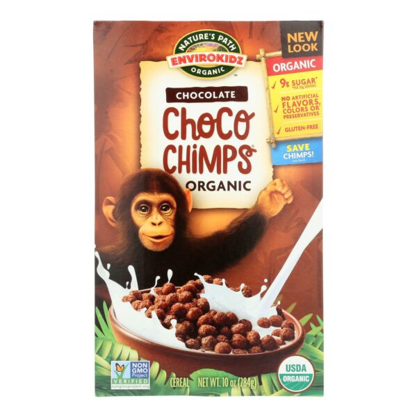 Organic Chocolate Choco Chimps Cereal