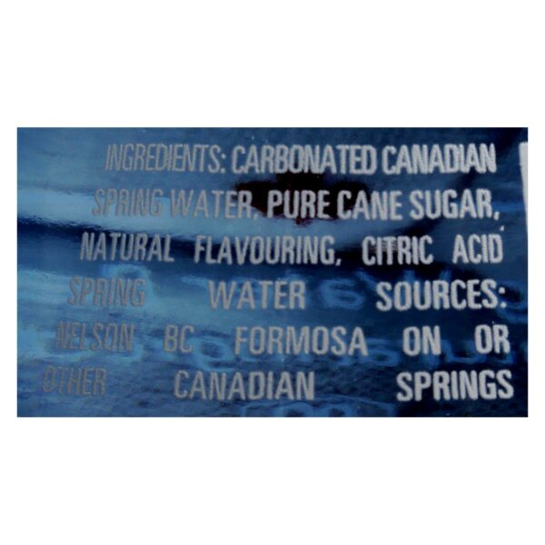Canadian Sparkling Spring Water