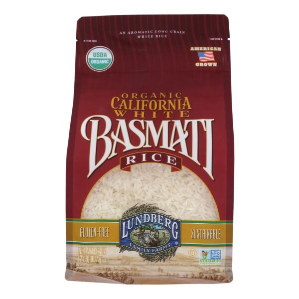 Organic California White Basmati Rice