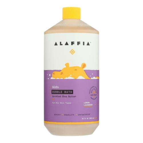 Alaffia Kids Bubble Bath Lemon Lavender