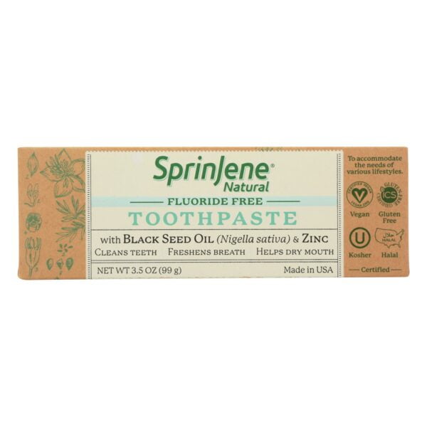 Fluoride Free Toothpaste