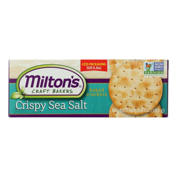 Gourmet Crackers Crispy Sea Salt