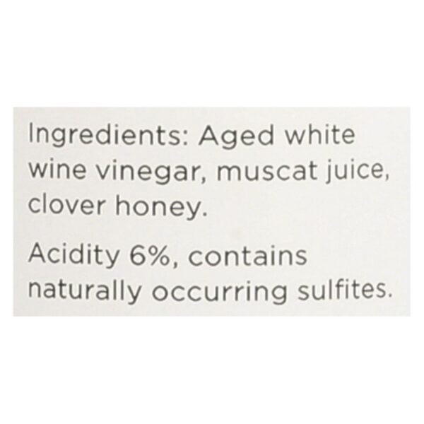 Vinegar Balsamic White Honey