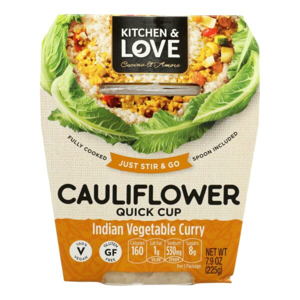Cauliflower Meal Indian Vegetable Curry