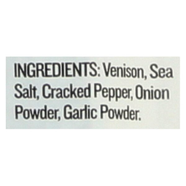 Sea Salt And Pepper Venison Strip