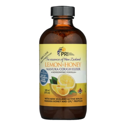 Cough Elixir Lemon Manuka Honey