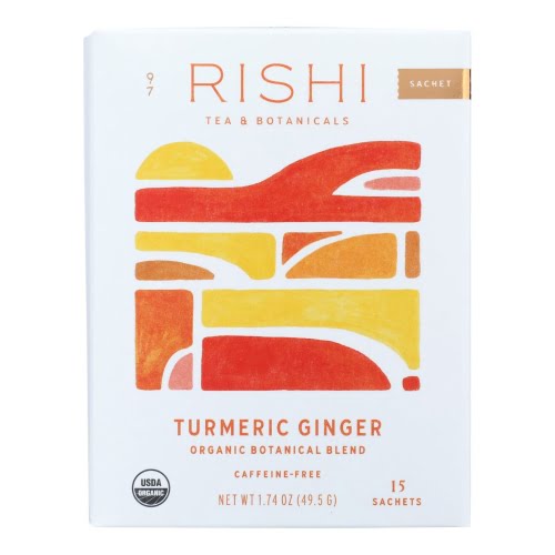 Turmeric Ginger Tea 15 Tea Bags