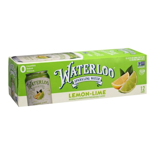 Water Sprkl Lmn Lime 12Pk