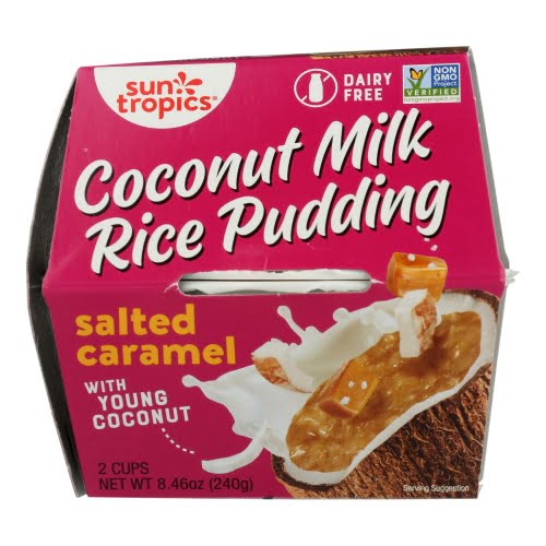 Coconut Rice Pudding Sea Salt Caramel