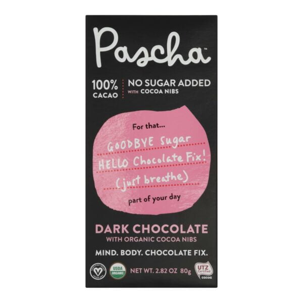 Dark Chocolate with Organic Cocoa Nibs