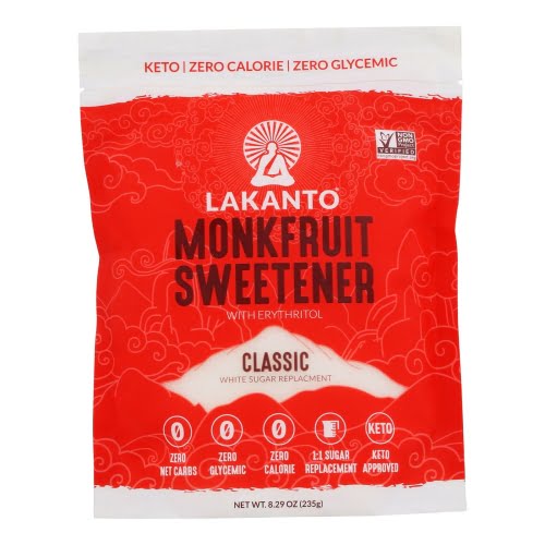 All Natural Sugar Substitute Sweetener Monkfruit Classic