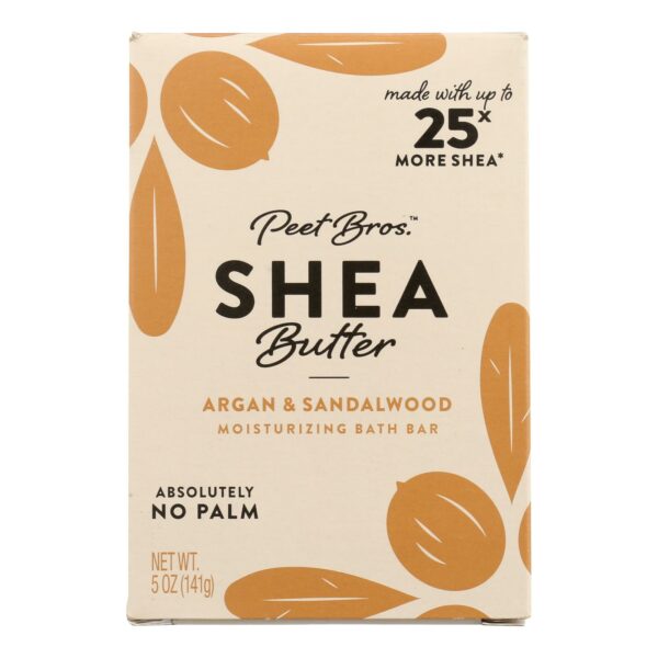 Shea Butter Argan & Sandalwood Bar Soap