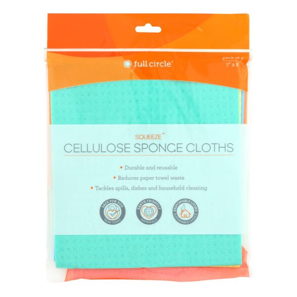 Squeeze Cellulose Sponge Cloths