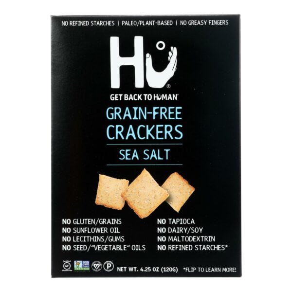 Sea Salt Grain-Free Crackers