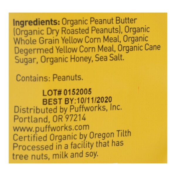 Organic Honey Peanut Butter Puffs