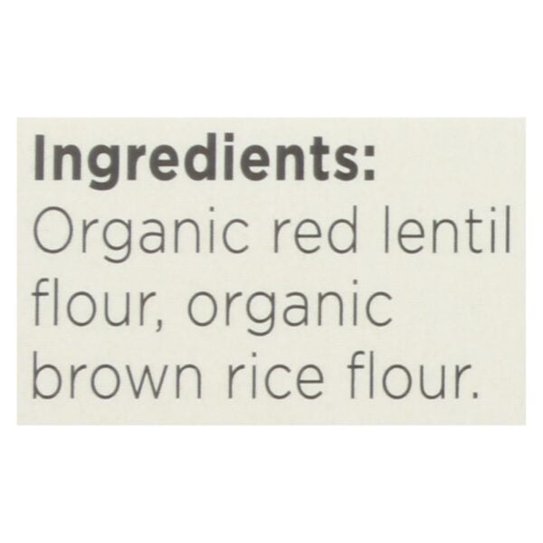 Organic Red Lentil Spaghetti