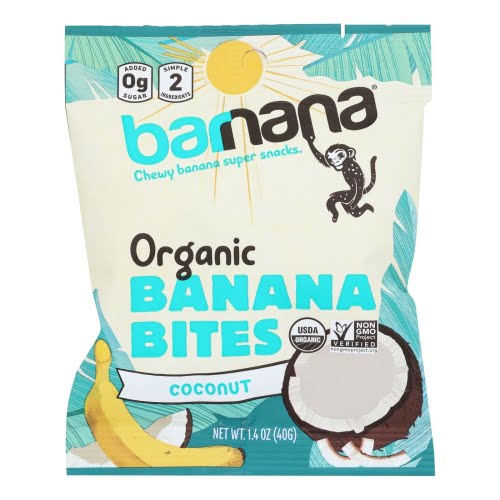 Organic Coconut Chewy Banana Bites