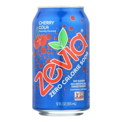 Zero Calorie Soda Cherry Cola 6-12oz