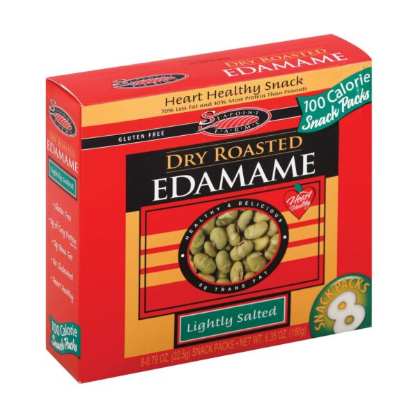 Edamame Dry Roasted 100 Calorie Lightly Salted