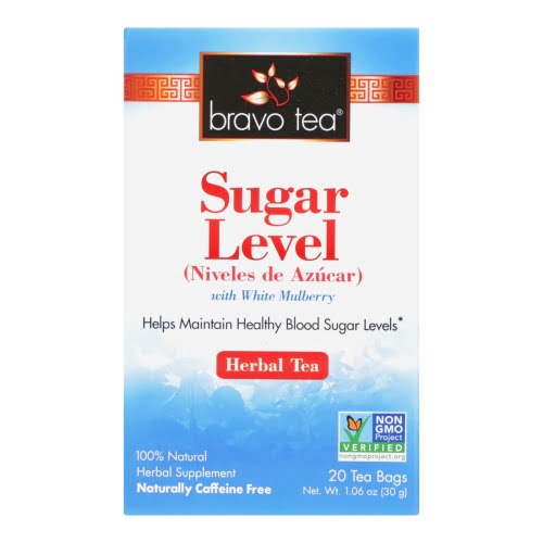 bravo tea sugar level