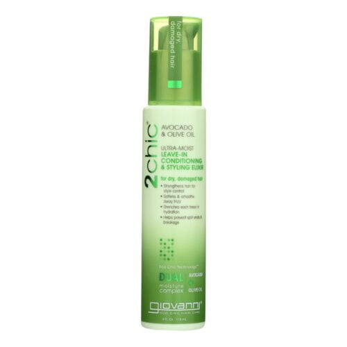 2chic Ultra-Moist Leave-In Conditioning & Styling Elixir Avocado & Olive Oil