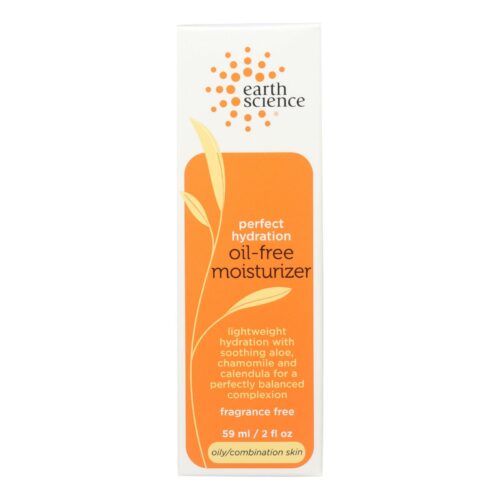 earth science perfect hydration oil free moisturizer