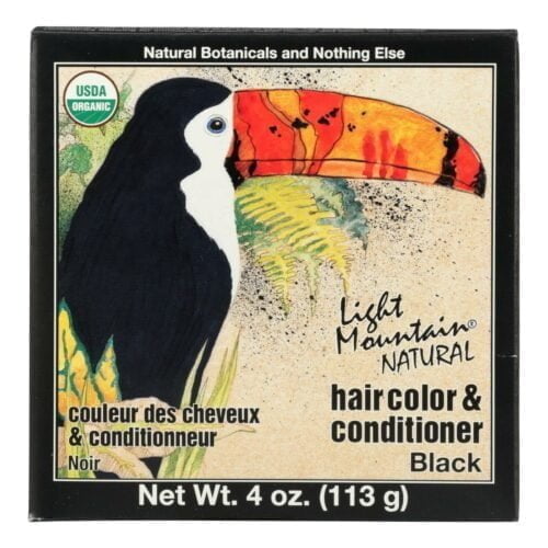Natural Hair Color & Conditioner Black